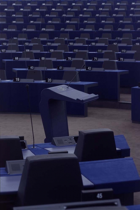 Parlement Européen pupitre